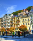 Обои Karlovy Vary - Carlsbad 128x160