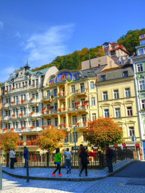 Обои Karlovy Vary - Carlsbad 480x640