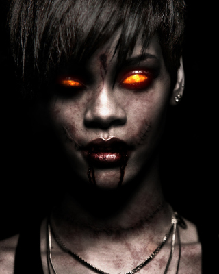 Rihanna Zombie - Obrázkek zdarma pro Nokia 5800 XpressMusic