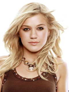 Обои Kelly Clarkson 240x320