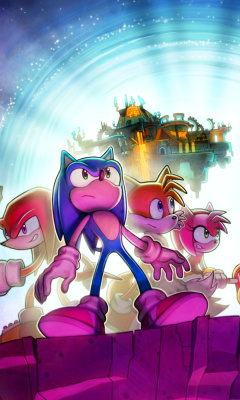 Screenshot №1 pro téma Sonic Friends 240x400