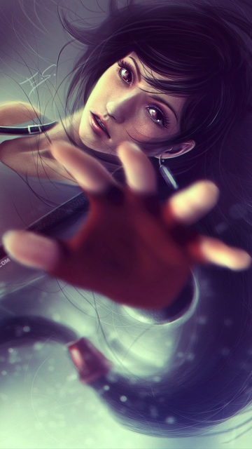 Обои Tifa Lockhart 360x640