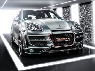 Das Porsche Cayenne Tuning Wallpaper 320x240