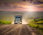 American Truck wallpaper 176x144