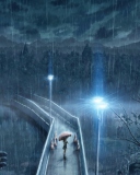 Screenshot №1 pro téma Rainy Night 128x160