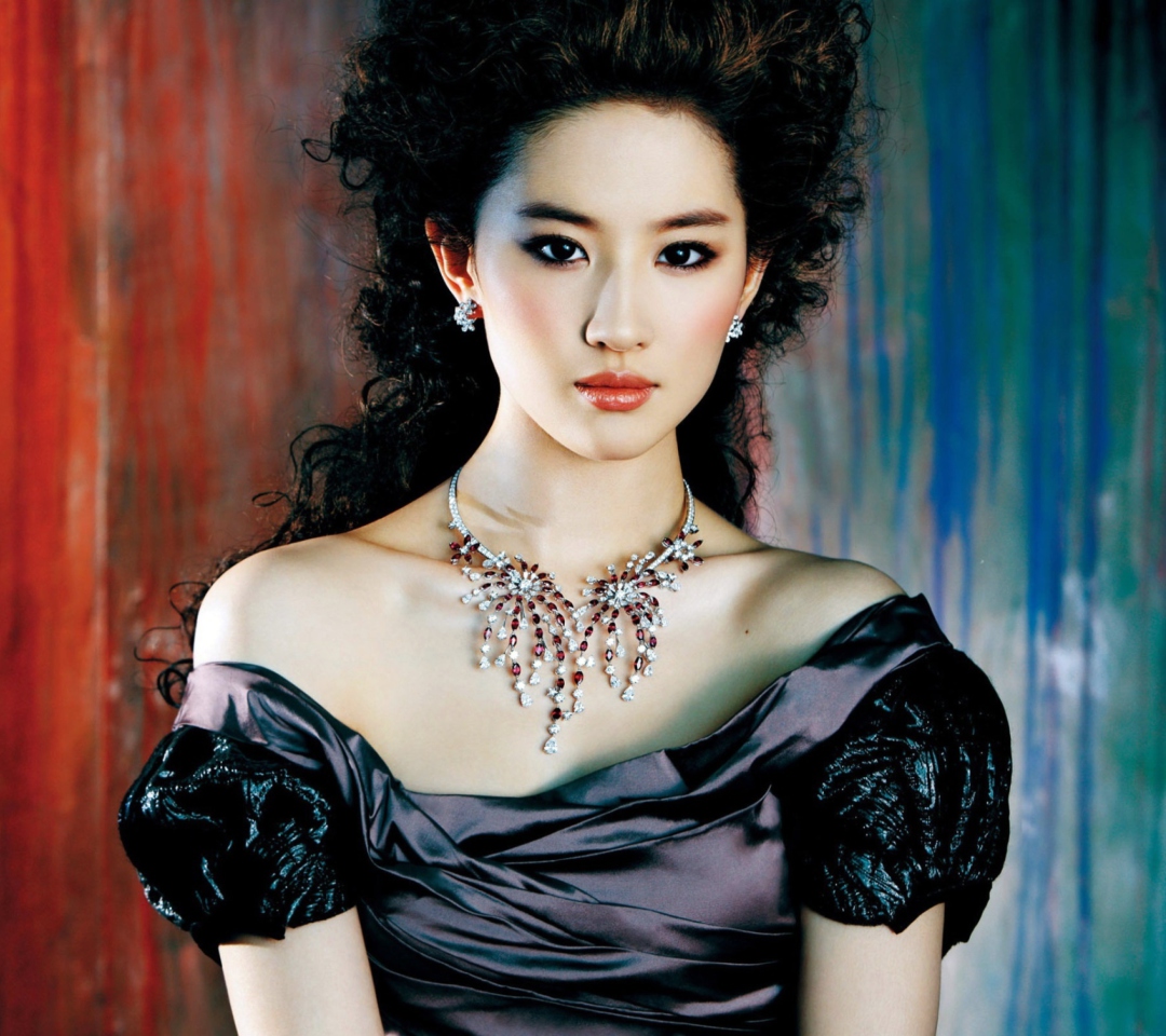 Screenshot №1 pro téma Liu Yifei Chinese Actress 1080x960