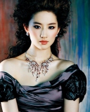 Screenshot №1 pro téma Liu Yifei Chinese Actress 128x160
