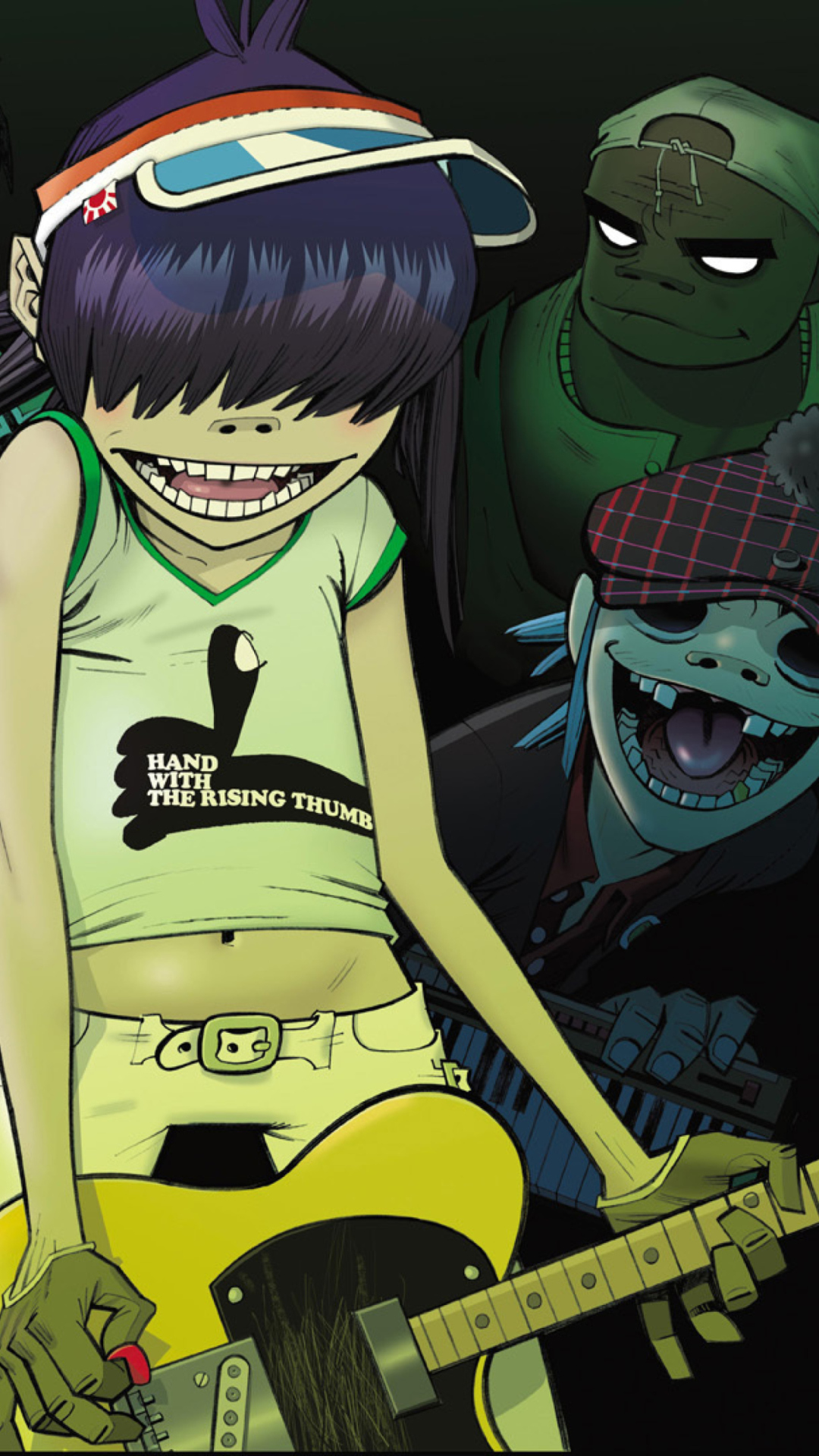 Screenshot №1 pro téma Gorillaz 1080x1920