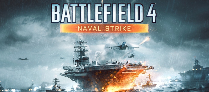 Fondo de pantalla Battlefield 4 Naval Strike 720x320