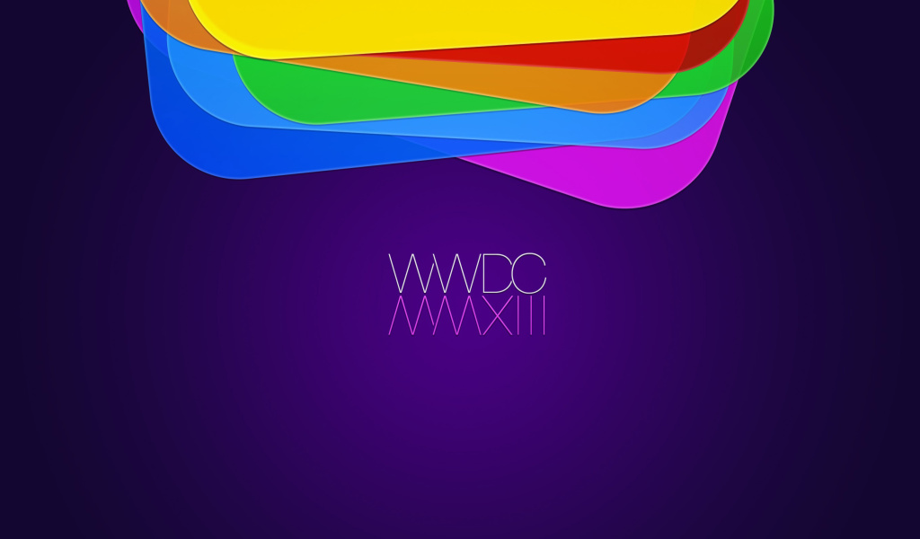 Das WWDC, Apple Wallpaper 1024x600