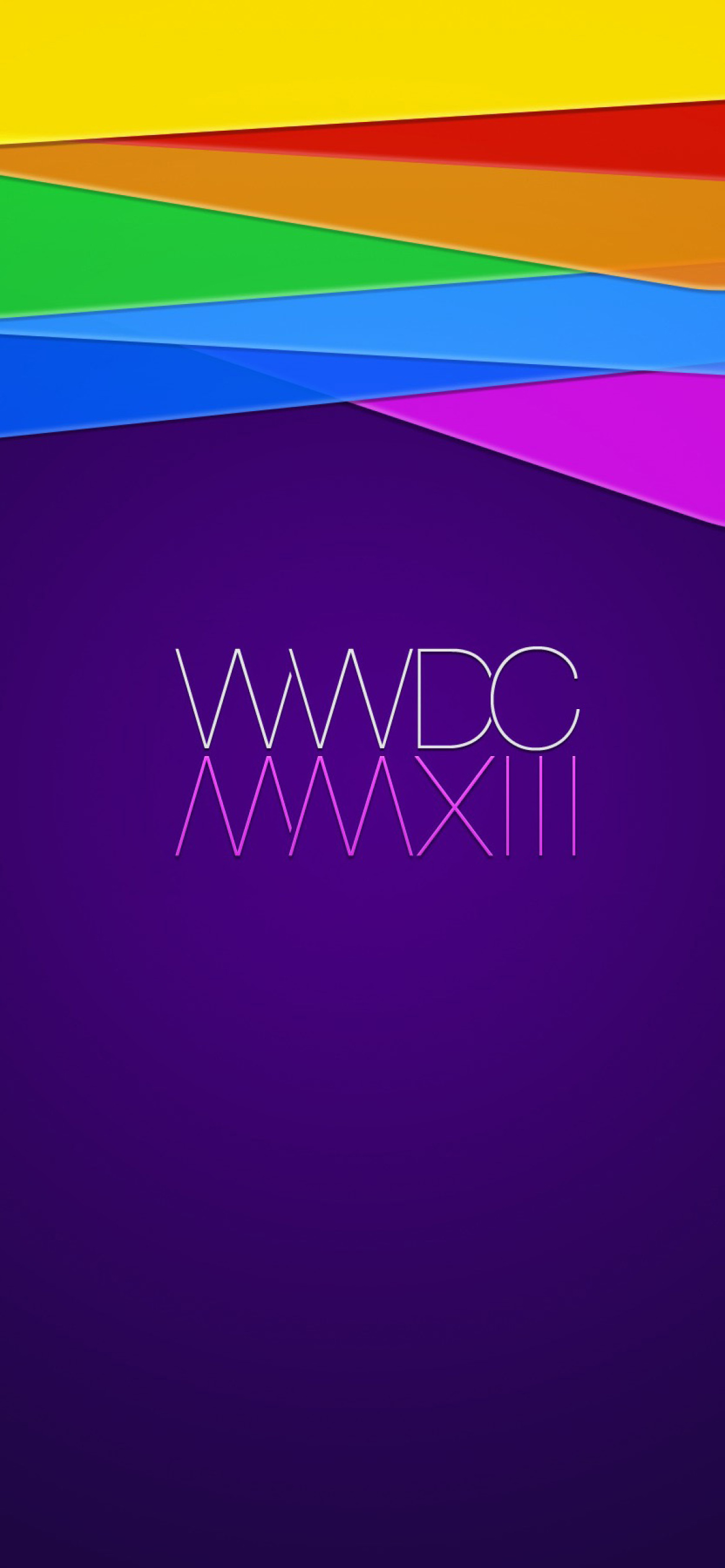 Fondo de pantalla WWDC, Apple 1170x2532
