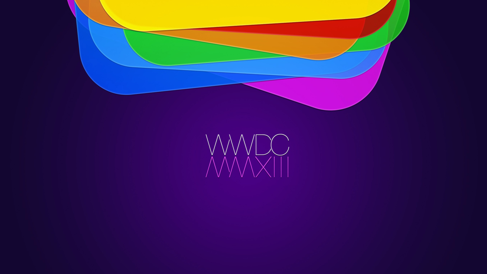 WWDC, Apple wallpaper 1600x900