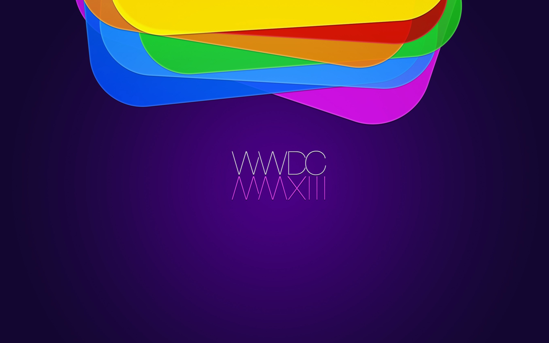 Das WWDC, Apple Wallpaper 1920x1200