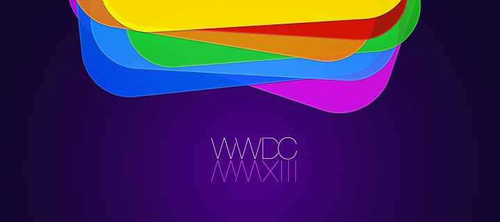 Das WWDC, Apple Wallpaper 720x320