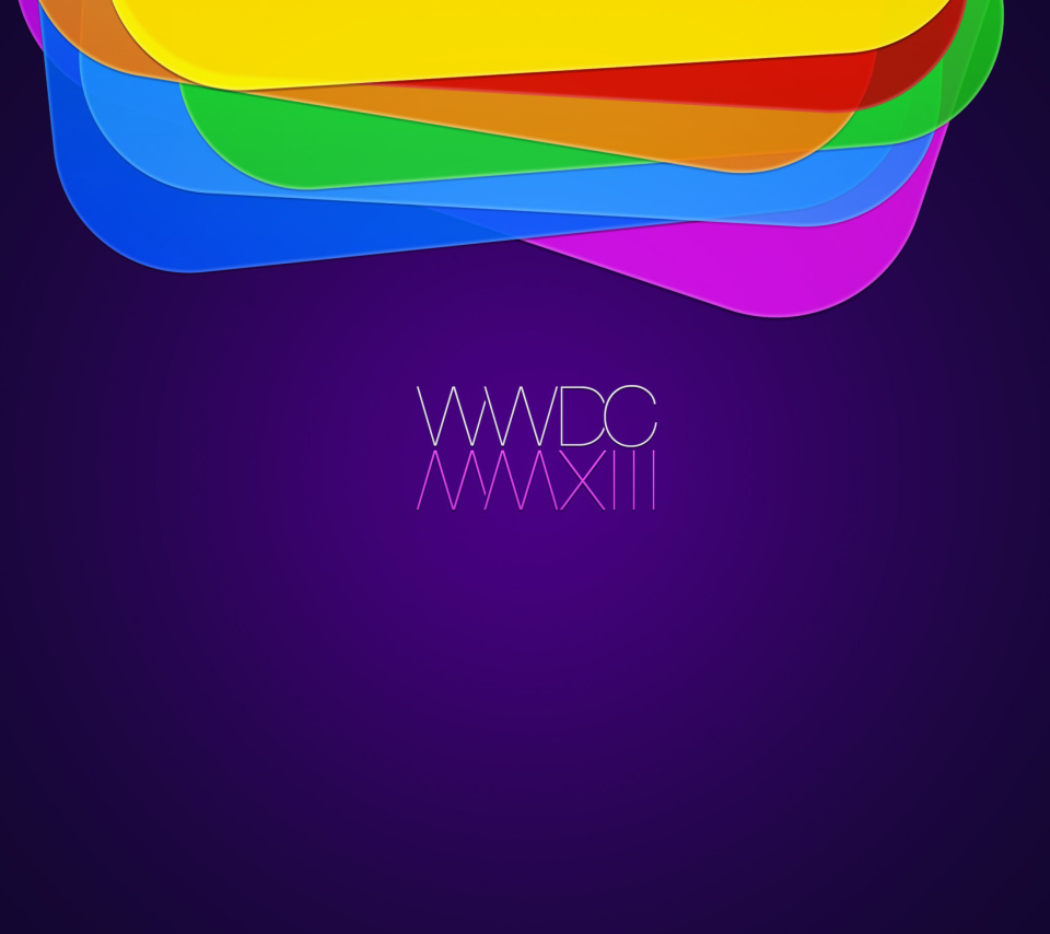 Das WWDC, Apple Wallpaper 960x854