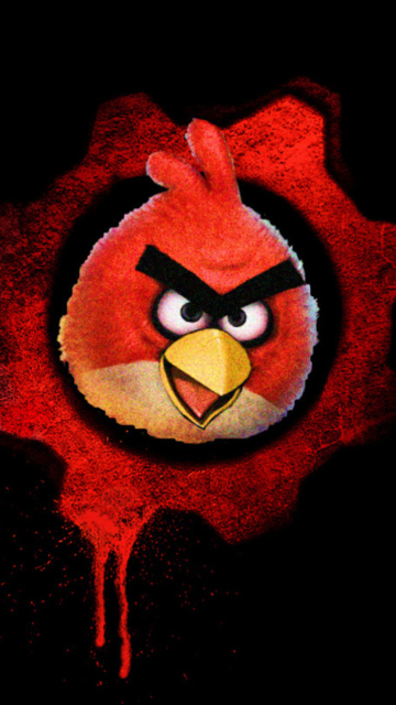 Big Angry Birds wallpaper 360x640
