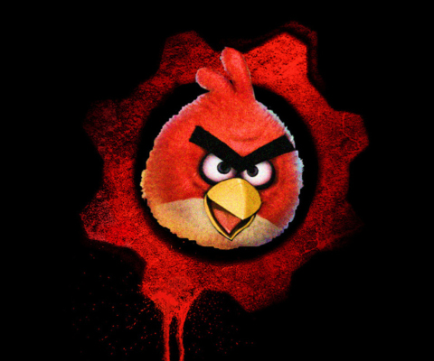Fondo de pantalla Big Angry Birds 480x400