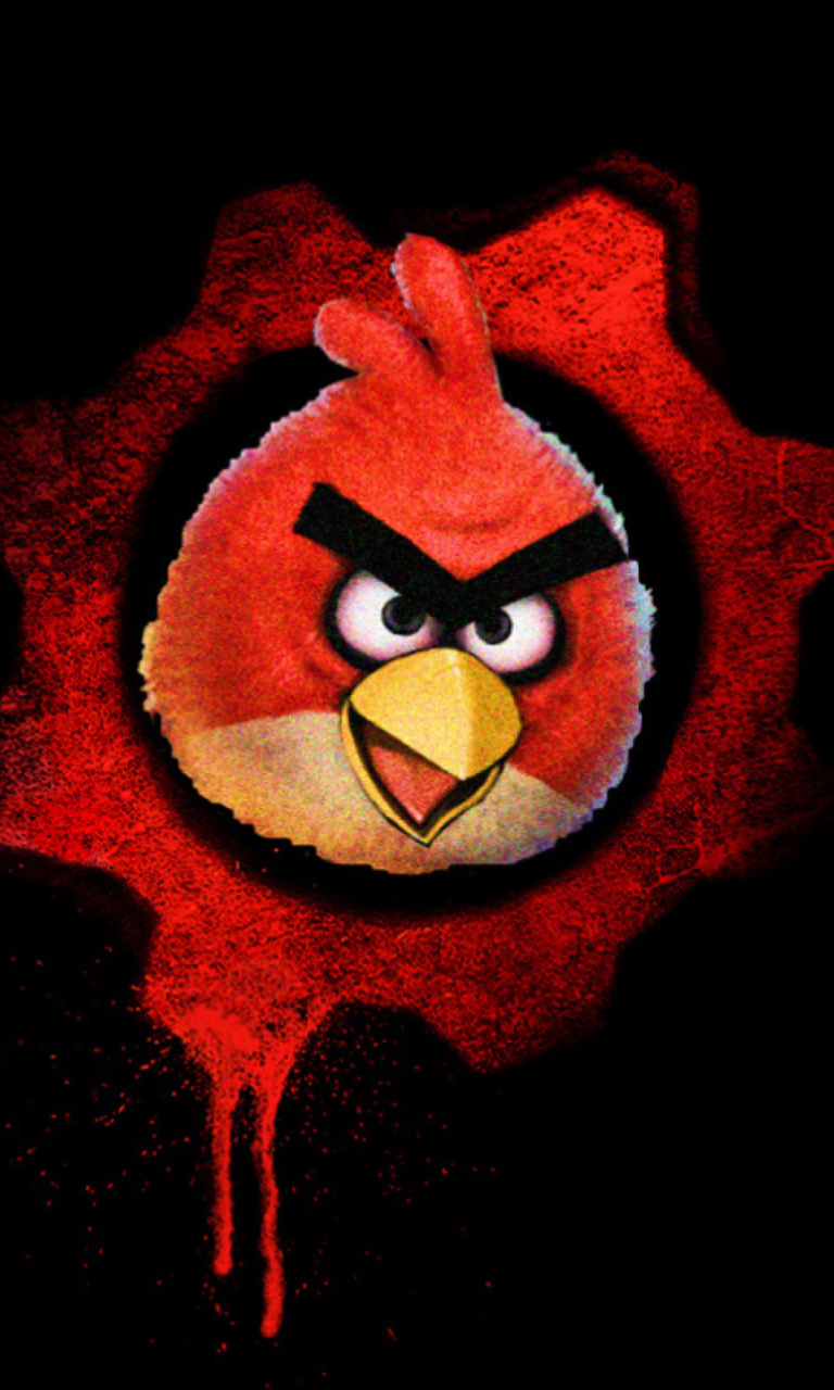 Big Angry Birds wallpaper 768x1280