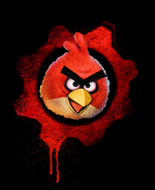 Kostenloses Big Angry Birds Wallpaper für 240x320