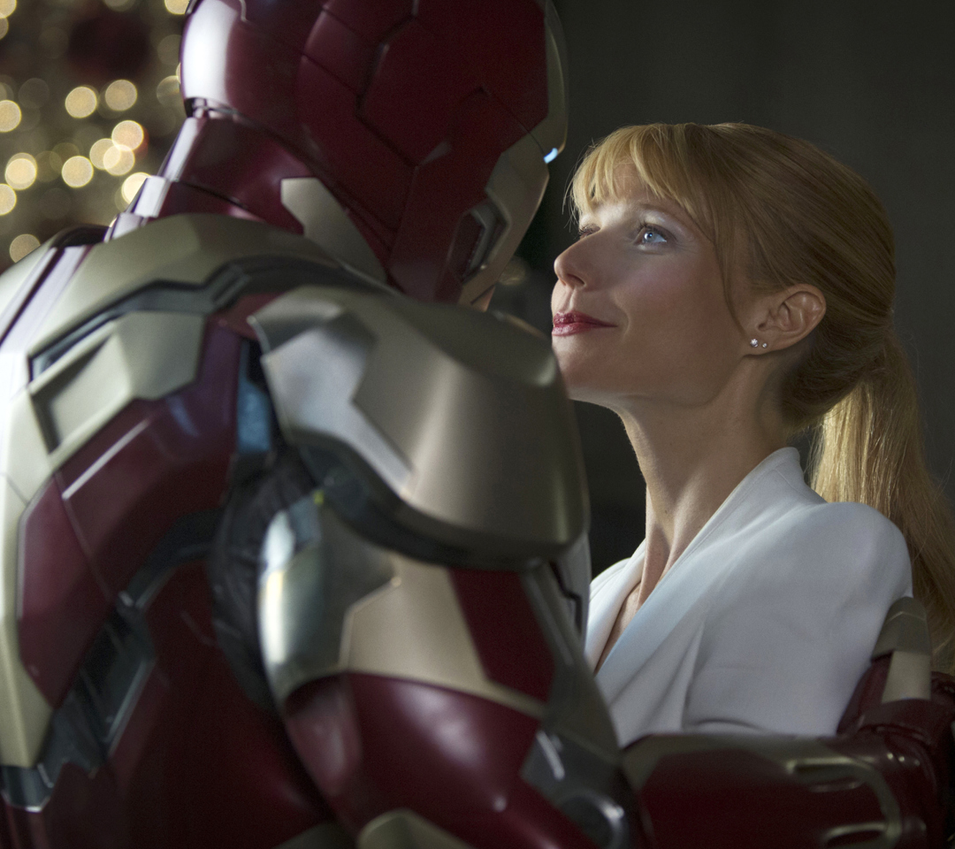 Sfondi Iron Man And Pepper Potts 1080x960