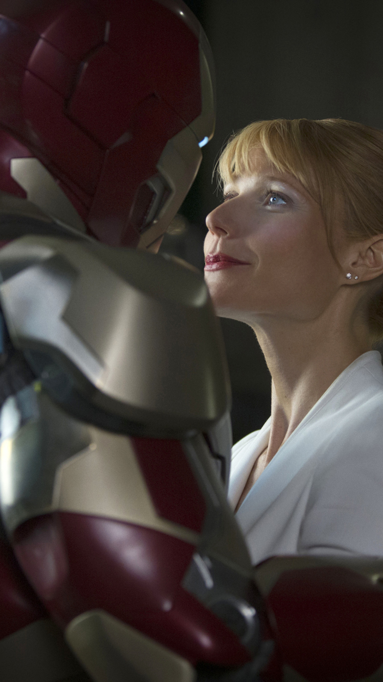 Sfondi Iron Man And Pepper Potts 750x1334