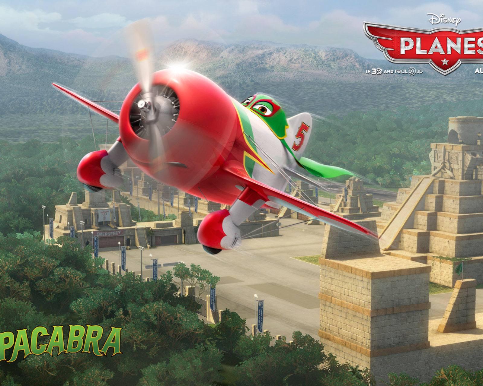 Fondo de pantalla Disney Planes - El Chupacabra 1600x1280