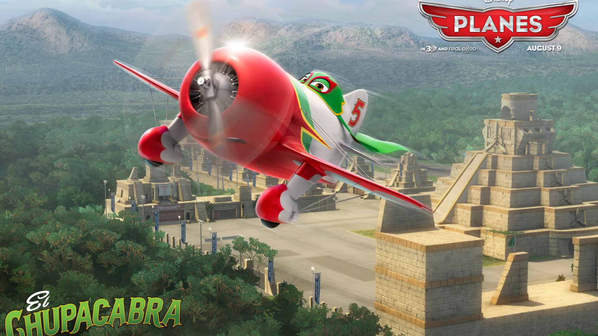 Screenshot №1 pro téma Disney Planes - El Chupacabra 1920x1080