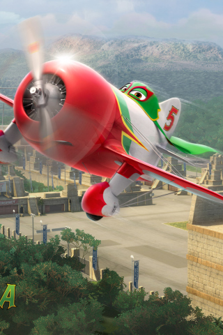 Screenshot №1 pro téma Disney Planes - El Chupacabra 320x480