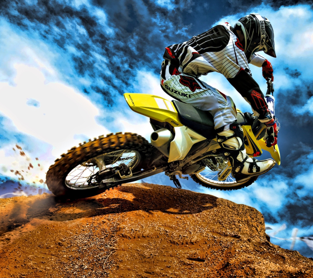 Das Motorcross Wallpaper 1080x960