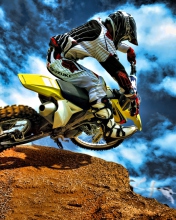 Motorcross screenshot #1 176x220