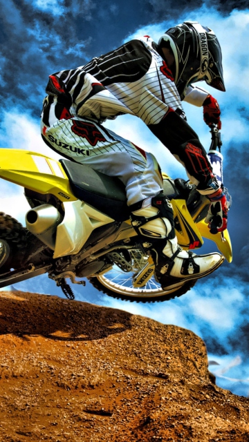 Das Motorcross Wallpaper 360x640
