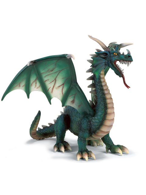 Fondo de pantalla Emerald Dragon 480x640