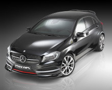 Обои Mercedes A250 Piecha Tuning Front View 220x176