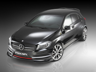 Обои Mercedes A250 Piecha Tuning Front View 320x240