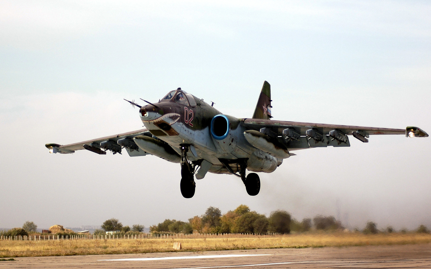 Screenshot №1 pro téma Sukhoi Su 25 Frogfoot Ground Attack Aircraft 1680x1050