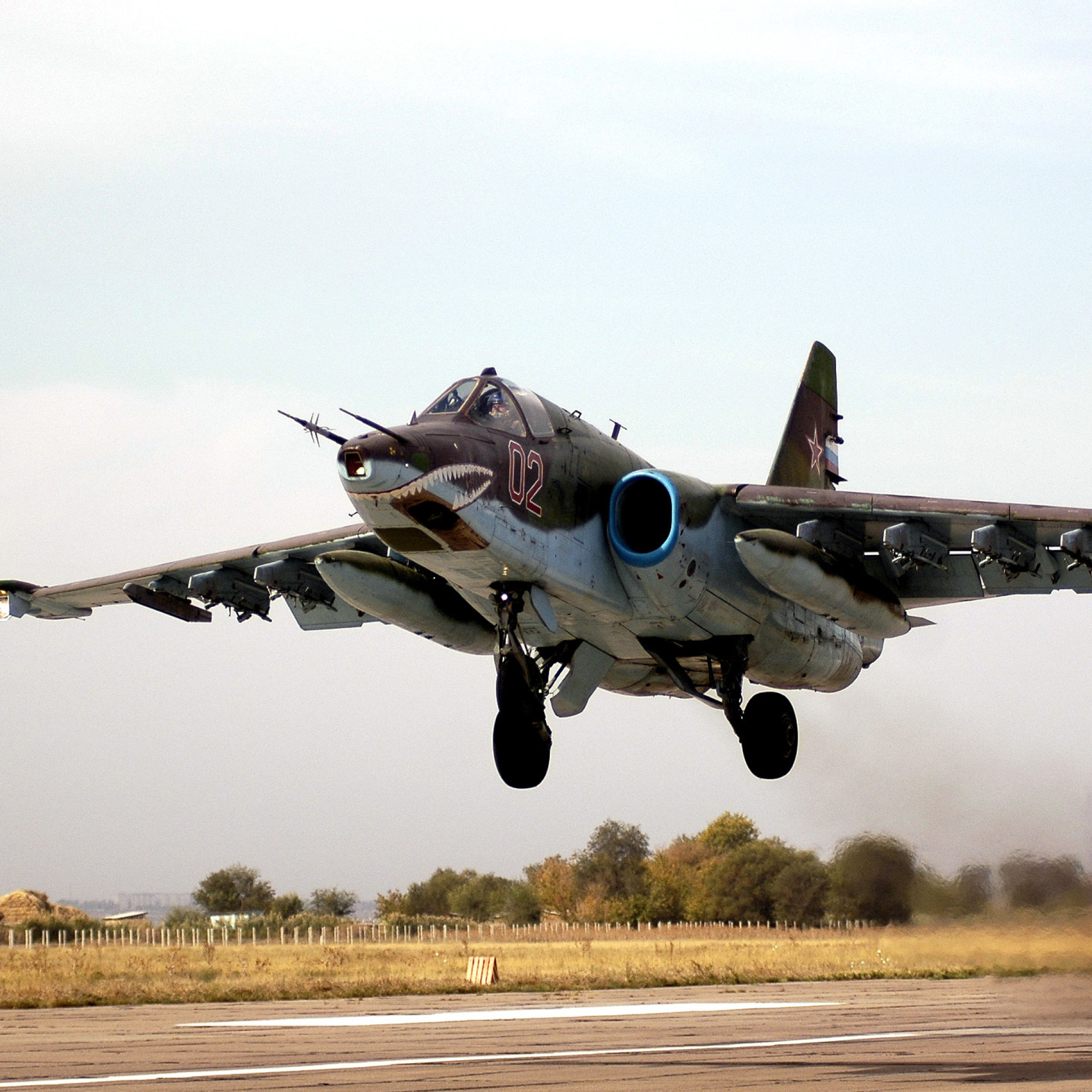 Screenshot №1 pro téma Sukhoi Su 25 Frogfoot Ground Attack Aircraft 2048x2048