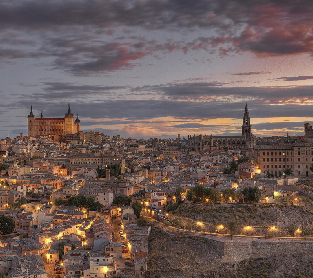 Обои Toledo, Spain 1080x960