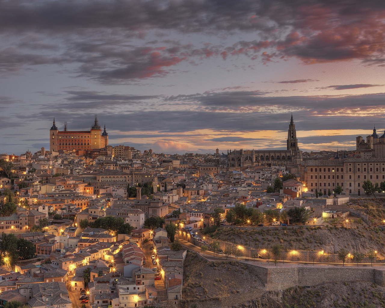 Toledo, Spain wallpaper 1280x1024