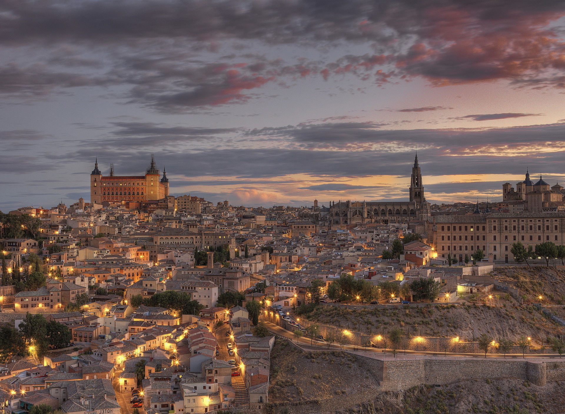 Обои Toledo, Spain 1920x1408