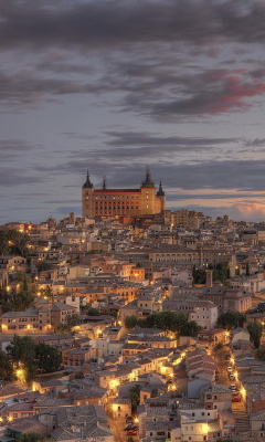 Das Toledo, Spain Wallpaper 240x400