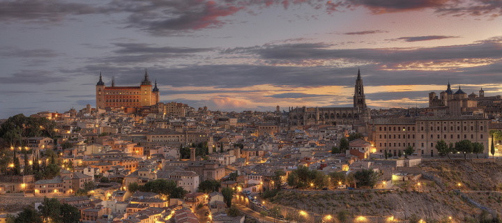 Sfondi Toledo, Spain 720x320