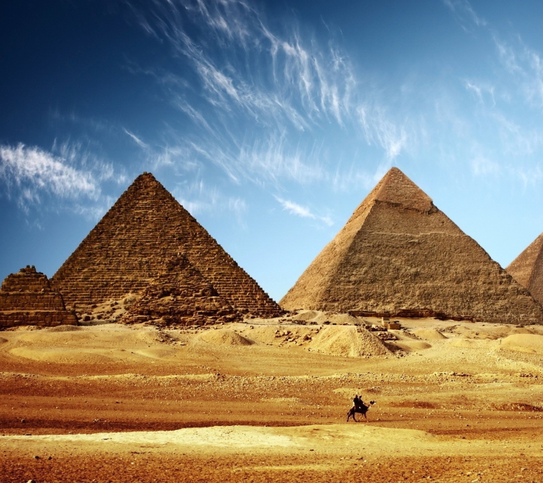 Great Pyramid of Giza wallpaper 1080x960
