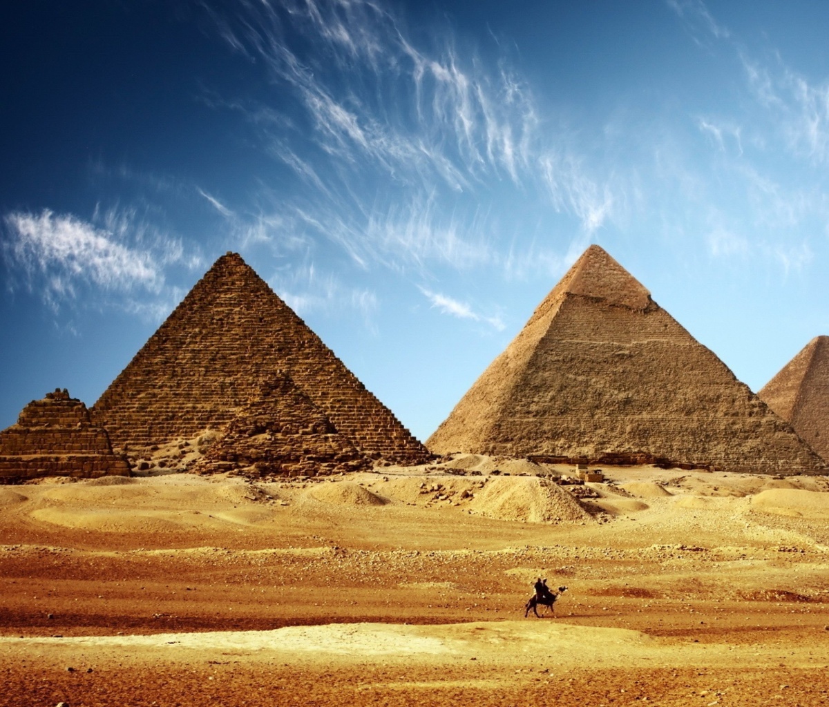 Das Great Pyramid of Giza Wallpaper 1200x1024