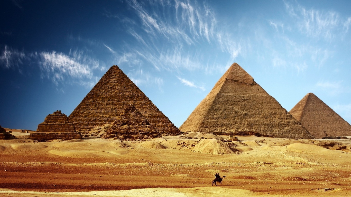 Screenshot №1 pro téma Great Pyramid of Giza 1366x768