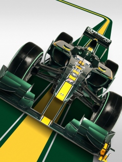 Das Lotus F1 Wallpaper 240x320