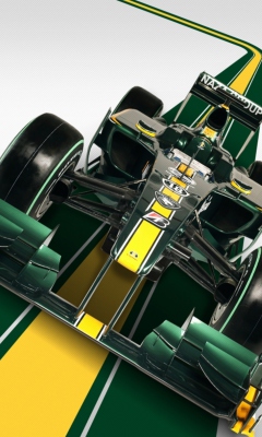 Fondo de pantalla Lotus F1 240x400
