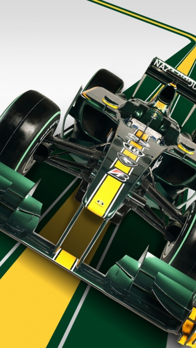 Das Lotus F1 Wallpaper 640x1136