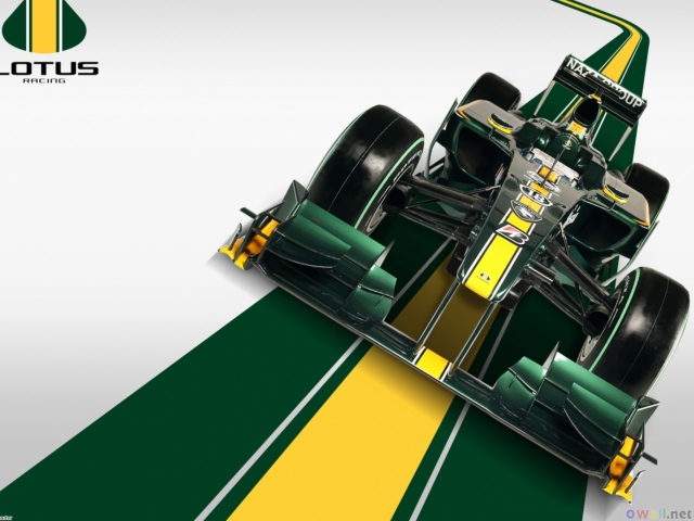 Das Lotus F1 Wallpaper 640x480