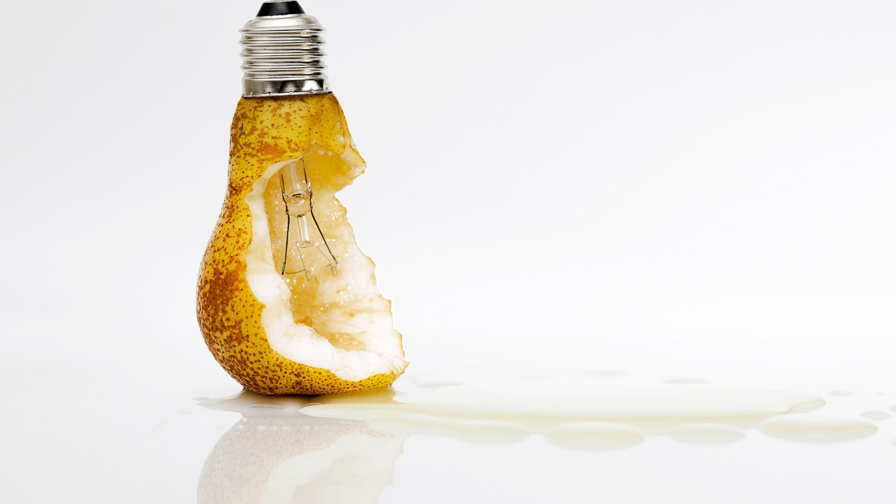 Funny bulb wallpaper 1280x720