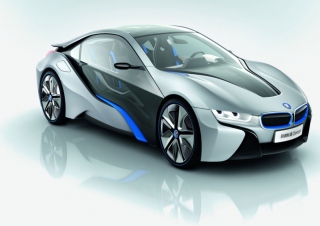 BMW i8 Background for Android, iPhone and iPad